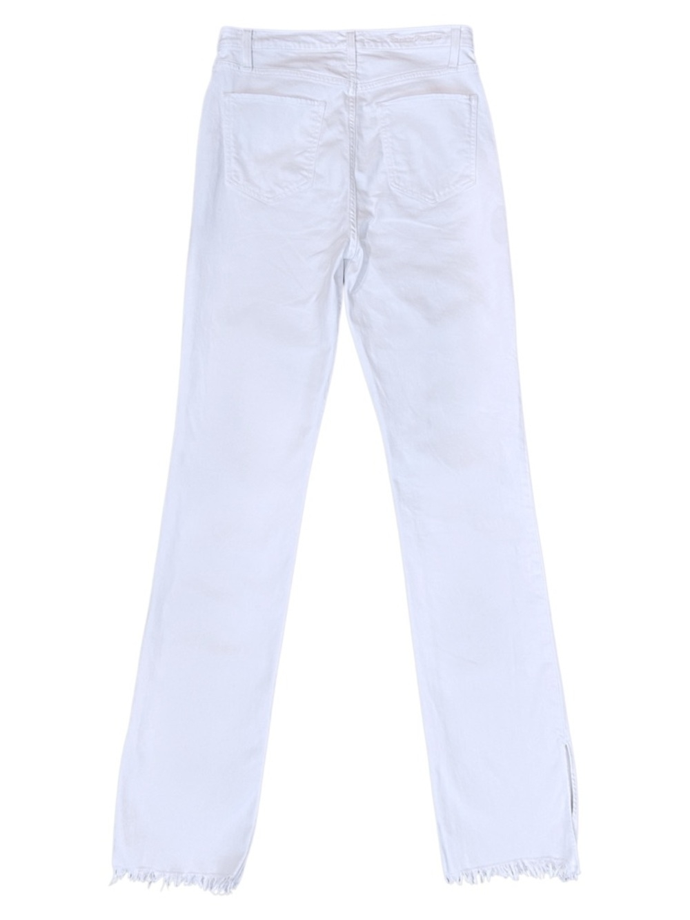 Favorite Daughter Valentina Tower High Rise Slit Jeans in Bahamas White Women 30 - Picture 5 of 10